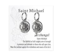 Skull Dangle Hoop Earrings: Punk Gothic Skeleton Memento Mori Coin Huggie Hoop Earring Drop Dangle Earrings Jewelry Gifts for Mens Womens