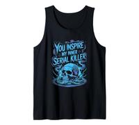 Skull Dark Humor Tees for Men and Women Serial Killer Tank Top