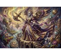 Skull Death Fusion Art 1000 Piece Jigsaw Puzzle,Premium Cardboard,Gift Idea,Stress Relief,Impossible Challenge,Educational Toy,Home Wall Decor,Adults & Kids 14+ 52x38cm