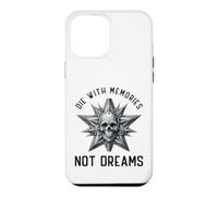 Skull Die with Memories Not Dreams Case for iPhone 12 Pro Max