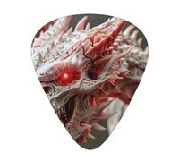 Skull Dragon - Guitar Picks-12 Pack Includes Thin, Medium & Heavy Gauges, Best Gift for Guitar Lovers