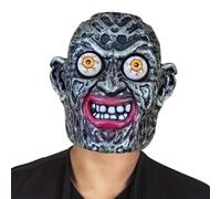 Skull Face Cover - Skeleton Face Cover Scary Explosive Eye Face Cover Scary Headwear Eyeball Masquerade Costume Accessories for Women Men Cosplay Parties