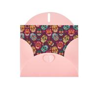 Skull Face Greetings Single Cards With Envelopes,Greeting Cards Thinking Of You, Encouragement Cards