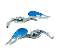 Skull Flame Rear View Rearview Side Mirror Cruiser Chopper Custom Street Bike Cafe Racer (Chrome)
