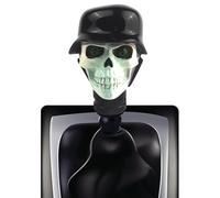Skull Gear Shift Knob - 2.76x2.48x3.35 in Resin Car Shifter. Stick Handle | Shifting Lever Car Interior Accessory, Vehicle Interior Decoration Compatible with Most Manual Automatic Transmission Cars