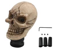 Skull Gear Shift Knob - Manual Car Skull Gear Shift Knob | Vehicle Interior Resin Skeleton Horror Decoration for Sedan Truck Minivan Taxi Travel Road Trips