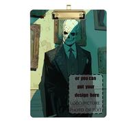 Skull Gentle Customize Nursing clipboard Transparent for First Year Teacher Must Haves Size 9 x 12