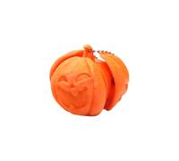 Skull Ghost Pumpkin Clicker Keychain Halloween Fidget Button Toy