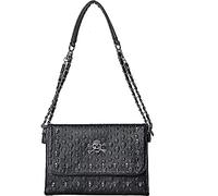 Skull Gothic Purse,Spooky Punk Coffin Goth Rivet Handbags Tote Crossbody,Satchel Shoulder Bag,Clutches Purse Wallet Messager Bag for Women