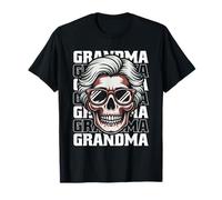 Skull Grandmother Art Bone - Scary Skeleton T-Shirt