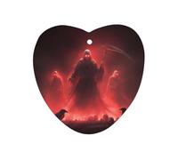 Skull Grim Reaper Skeleton Gothic Car Air Freshener Decorative Hanging Aromatherapy Tablets for Car Trucks Love form