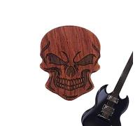 Skull Guitar Picks | Plectrums For Acoustic Guitar - Cool Picks Guitar Picks, Skull-Shaped, Cool Guitar Accessories, For Music Teachers, Students, Electric Acoustic Bass