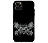 Skull Guitars Wings | Vintage Classic Rock Coat of Arms Case for iPhone 11 Pro Max