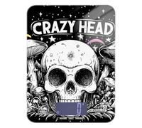 Skull Head Black Evil Cooking digital food scales 11lb/0.18oz, 5kg/5g kitchen gram scale with 4 unit for Soap Making roasting weight loss (Batteries not Included)