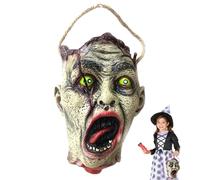 Skull Head Halloween Candy Holder, Skull Heads Candy Bowl Holder, Portable Heads Shaped Trick or Treat for Halloween Party