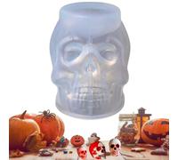 Skull Head Molds Desk Ornament Maker Mould