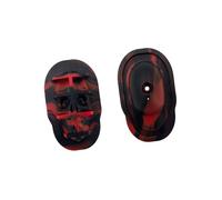 Skull Head Shape Ice Cubes Mold Flexible Silicone Lattices Crafting for Daily Use Round Ball Maker Large Skull Ice Cubes