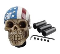 Skull Head Shift Knob Universal Devil Skeleton Shape Shifter Knob with Big