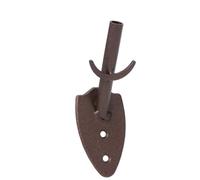 Skull Hooker Powder-Coated Steel Big Game Hook Flush Display Wall Mount, Mounts Bear, Deer & Antelope Specie Skulls, Brown