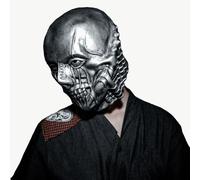 Skull Horror Realistic Mask - A Fusion Of Terror And Mechanical Aesthetics, Creepy Skull Costume Mask Hand-Colored, Full Head Latex Realistic Apocalyptic Mask For Halloween, Cosplay, Carnival, Rolepla