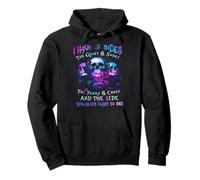 Skull - I Have 3 Sides The Quiet And Sweet The Funny And Pullover Hoodie
