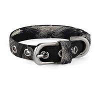 Skull in Darkness Collar Easy-Fastening Buckle，Pet Supplies Adjustable ，Dog Collar The D-Ring Design Allows for Towing Or Hanging Tags，for Small to Medium-Sized Dogs.