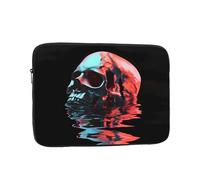 Skull in the water 10 inch Prints Laptop Case - Slim and Portable, Suitable for Office Travel and Commute
