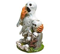 Skull Incense Holder Horror Ghost Resin Table Centerpiece