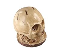 Skull Knife Holder - Skeleton Kitchen Knife Holder | Multiple Slots Knife Skull Block | Skull Shaped Knife Rack | Decorative Knife Block Holder Kitchen Knife Block for Knife Forks Spoons