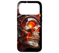 Skull Knight From Hell Graphic For Men And Motorcycle Rider Case for iPhone 17 Pro Max