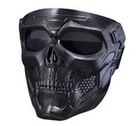 Skull Mask Tactical Masks Full Face with PC Lens Goggles Eye Protection Headgear Mask for Halloween CS Survival Games Shooting Cosplay Airsoft Mask