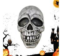 Skull Masque Horror Latex Full Head Movable Jaw Costume Props