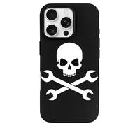Skull Mechanic Case Compatible with iPhone 16 Pro