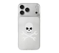 Skull Mechanic Case Compatible with iPhone 17 Pro Max | Non-Slip Drop-Resistant TPU Protection