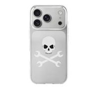 Skull Mechanic Case Compatible with iPhone 18 Pro | Non-Slip Drop-Resistant Protection TPU