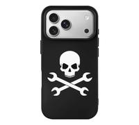Skull Mechanic Case Compatible with iPhone 18 Pro | Non-Slip Drop-Resistant Protection TPU