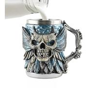 Skull Mug 500ml Halloween Skeleton Design Beer and Tea Drinking Container
