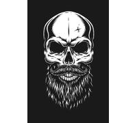 Skull Notebook: Great Bearded Skull Journal Diary Size 6"x 9", 120 College Ruled Pages, Amazing Gift