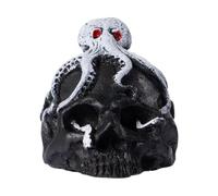 Skull Octopus Death Whistle - 3 Inch Prank and Self Defense Tool for Outdoor Adventures, Halloween with Alarm Function, Loud Horn for Hiking, Climbing, Picnic, Meditation, War Exhibitions