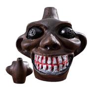 Skull of Doom Whistle - Authentic Aztec Death Howler, Real Screeching Aztec Skull Whistle | Thunderous Demon-Shaped Whistle, Genuine Aztec Death Howl Whistle Loud for Contemporary Use