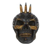 Skull Ornament Spiral Direct Black One Size