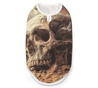 Skull Peace Bird Print Pet Clothes T Shirt Pets Clothing Vests Tee Tops Dogs Costume Coat For Dog Cat S