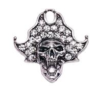 Skull Pin For Women Sturdy Alloy Brooch Gothic Jewelry For Parties Daily Wear Secure Closure Gifts Addition Vintage Skull Brooch