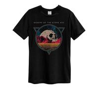 Skull Planet Queens Of The Stone Age T-Shirt Amplified Black S