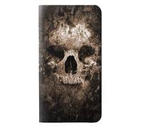 Skull PU Leather Flip Case Cover For LG G7 ThinQ