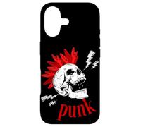 Skull Punks Not Dead Rock Punk Case for iPhone 17