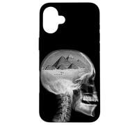 Skull Pyramids Egypt Ancient State of Mind Case for iPhone 16 Plus