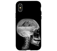 Skull Pyramids Egypt Ancient State of Mind Case for iPhone X/XS
