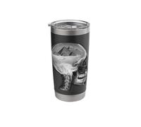 Skull Pyramids Egypt Ancient State of Mind Stainless Steel Insulated Tumbler