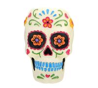 Skull Resin Flower Pot for Succulents, White Retro Decorative Planter